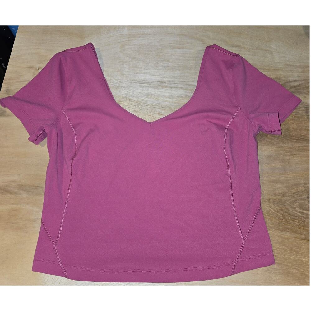 lululemon Align™ T-shirt pink 17" pit to pit